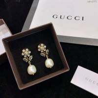 GUCCi飾品 古馳施華洛世奇水晶耳環 925純銀針 Gucci蜜蜂耳釘  zgbq1051
