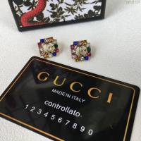 GUCCi飾品 古馳古銅復古GG耳釘 925純銀針 Gucci耳環  zgbq1123