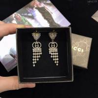 GUCCi飾品 古馳熱銷款耳釘 最新限定草莓系列 Gucci耳飾耳環  zgbq1155