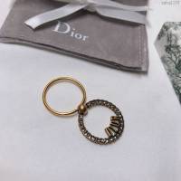 Dior飾品 迪奧鑲鑽圓圈戒指  zgbq1158