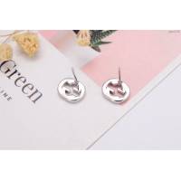 GUCCi飾品 古馳S925銀針耳環 Gucci雙G耳釘  zgbq1192