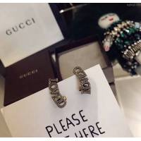 GUCCi飾品 古馳字母耳環 Gucci新款love耳釘耳夾  zgbq1205