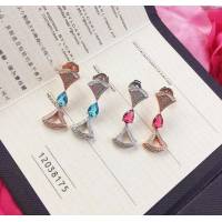 Bvlgari飾品 寶格麗2018新款彩寶耳釘  zgbq3103
