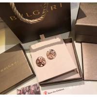 Bvlgari飾品 寶格麗氣質鏤空耳釘  zgbq3208