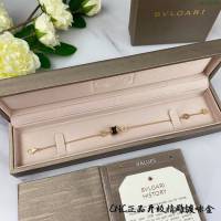Bvlgari飾品 寶格麗新款925銀精工黑白陶瓷手鏈  zgbq3346