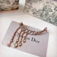 Dior飾品 迪奧經典熱銷款耳釘 專櫃新款羽毛馬眼耳鉤  zgd1008