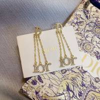 Dior飾品 迪奧經典熱銷2020早春新款耳環 字母流蘇耳釘  zgd1054