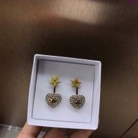 Dior飾品 迪奧經典熱銷款桃心耳釘 耳環  zgd1093