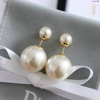 Dior飾品 迪奧經典熱銷款經典大小珠耳釘  zgd1096