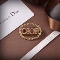 Dior飾品 2021新款DIOR迪奧字母胸針胸花  zgd1211