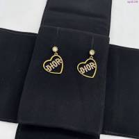 Dior飾品 迪奧經典熱銷款愛心CD耳釘耳環  zgd1216