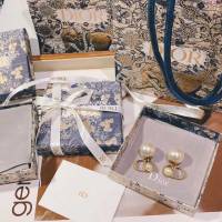 Dior飾品 迪奧經典熱銷新款CD大小珍珠耳釘 耳環  zgd1229