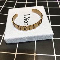Dior飾品 迪奧經典熱銷款JADIOR天然綠松石銀色開口手鐲  zgd1232