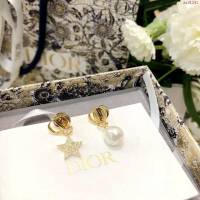 Dior飾品 迪奧經典熱銷新款Petit C D星星耳釘耳環  zgd1241