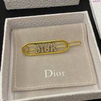 Dior飾品 迪奧經典熱銷款字母滿鑽髮夾  zgd1274