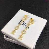 Dior飾品 迪奧經典熱銷款字母星星長款925銀針耳釘耳環  zgd1440