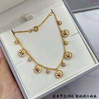 Dior飾品 迪奧經典熱銷款925雜色羅盤手鏈 雙面迪奧Dior八芒星手鏈  zgd1486