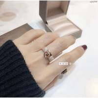 Hermes首飾品 愛馬仕925純銀女戒指 Hermes圓圈時尚鉚丁戒指  zgh1506