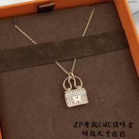 Hermes首飾品 愛馬仕高端女項鏈 Hermes原版Kelly H包包項鏈  zgh1521