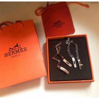 Hermes首飾品 愛馬仕高端定制頂級Ag925純銀女款手鏈 Hermes滿鑽Kelly手鏈  zgh1522