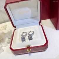 Cartier首飾 11051 卡地亞新款925純銀 卡地亞牛角耳環  zgk1426