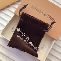 Louis Vuitton純銀飾品 路易威登九花可調節手鏈 LV925字母手環  zglv1847