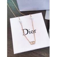 Dior新款飾品 迪奧CD項鏈 Dior珍珠鎖骨  zglv1948