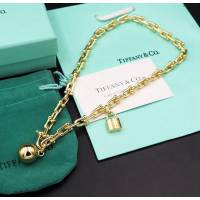 Tiffany純銀飾品 蒂芙尼女士專櫃爆款HardWear環扣手鏈項鏈 Tiffany雙層手鏈  zgt1787