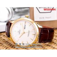 歐米茄OMEGA 經典大三針 全自動機械精品男士腕表 WSS0494