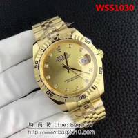 勞力士ROLEX 最經典日誌型系列 高檔男表 WSS1030