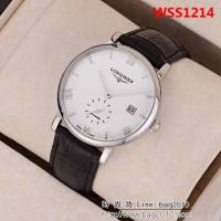 浪琴LONGINES 獨家首發 全自動機械精品男士腕表 WSS1214