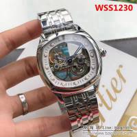 CARTIER卡地亞 新品上市 最新鏤空 精品男士腕表 WSS1230