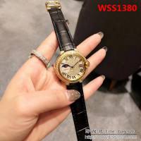 CARTIER卡地亞 藍氣球滿鑽系列 女士石英腕表 WSS1380