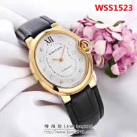 CARTIER卡地亞 浴缸系列 女款機械腕表 WSS1523