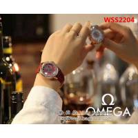歐米茄OMEGA 時尚水鑽 女士石英腕表 WSS2204