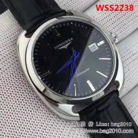 LONGINES浪琴 商務百搭 西鐵城機芯時尚男士腕表 WSS2238