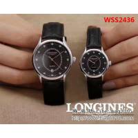 LONGINES浪琴 銷量冠軍 精緻情侶對表 WSS2436