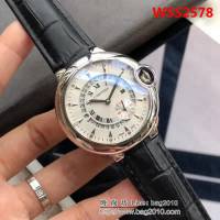 CARTIER卡地亞 新款 獨家首發 簡約時尚精品男士腕表 WSS2578