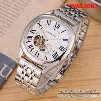 CARTIER卡地亞 最新鏤空新品 時尚高端精品男士腕表 WSS3067