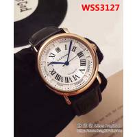 CARTIER卡地亞 倫敦系列 全新西鐵城機械男表 WSS3127