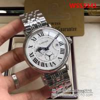 CARTIER卡地亞 時尚精品 深度防水高品質男士腕表 WSS3341