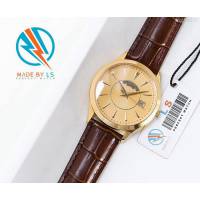 百達翡麗PATEK PHILPPE LS精品 經典款 原裝進口9015機芯 藍寶石鏡面 超薄 男士腕表  wssb4612