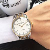 江詩丹頓 Vacheron Constantin 經典兩針半設計 全自動機械機芯 頂級316精鋼表殼錶帶 男士腕表  wssb4728