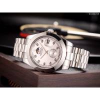 ROLEX勞力士 男士腕表 經典熱賣 高雅品位 全自動機械機芯 真皮錶帶 百搭款手錶  wssb4750
