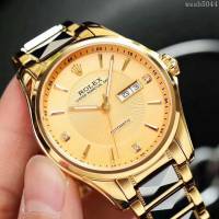 ROLEX勞力士 最新款式 勞力士日記系列 簡約版 原裝進口8205機械機芯 鎢鋼間精鋼錶帶 透視底蓋 男士腕表  wssb5044