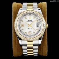 ROLEX勞力士 最新日誌款 複刻正品 鑽石刻度錶盤 高端系列 男士腕表 超強防水  wssb5049
