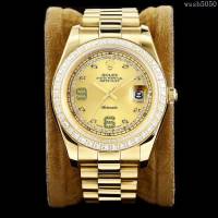 ROLEX勞力士 最新日誌款 複刻正品 鑽石刻度錶盤 高端系列 男士腕表 超強防水  wssb5050