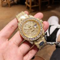 勞力士複刻手錶 116610 RolexSubmariner白金滿鑽系列機械男表 勞力士滿鑽系列男士腕表  gjs1713