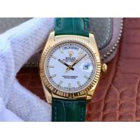 勞力士Day-Date系列手錶 Rolex最經典的系列男士皮帶腕表  gjs1852