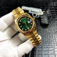 勞力士複刻手錶 Rolex星期日曆型daydate系列 36mm 全自動機械機芯女士腕表  gjs1862